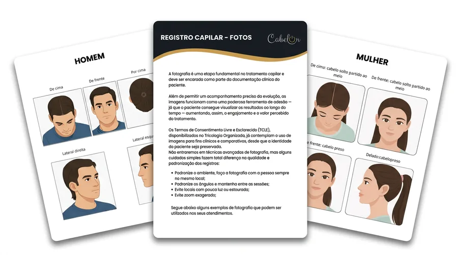 Manual de Fotografia e Termos para Tricologia