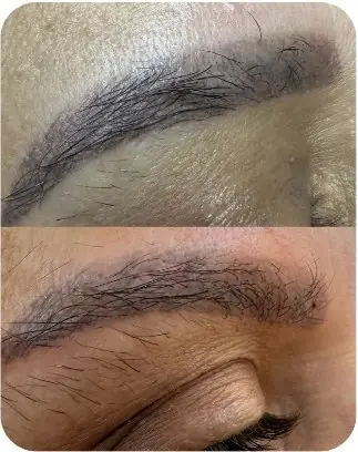 Sobrancelha e cílios